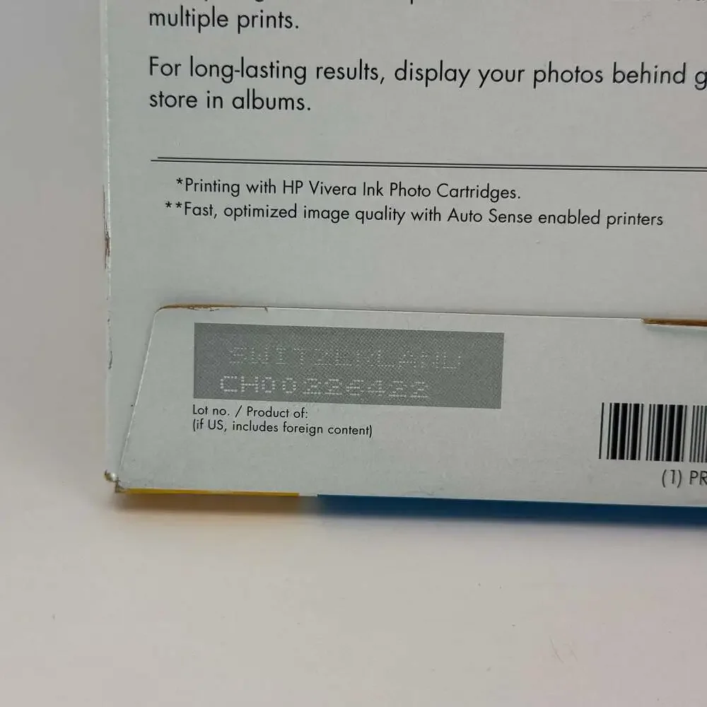 HP Photo Paper Advanced Glossy (25 each) Delivery or Pickup Near Me